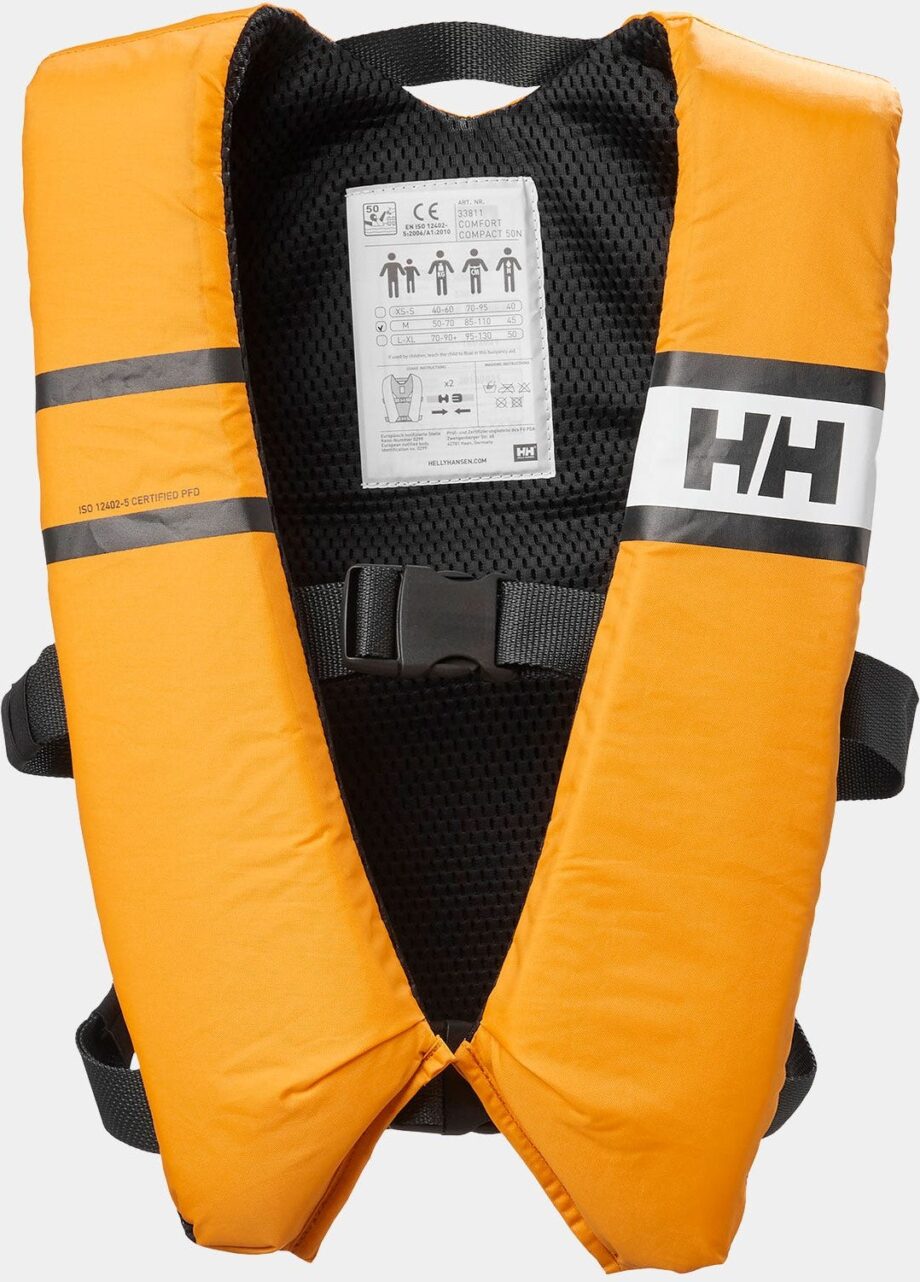 Helly Hansen Unisex Comfort Compact 50n Flytväst Orange 70/90+KG