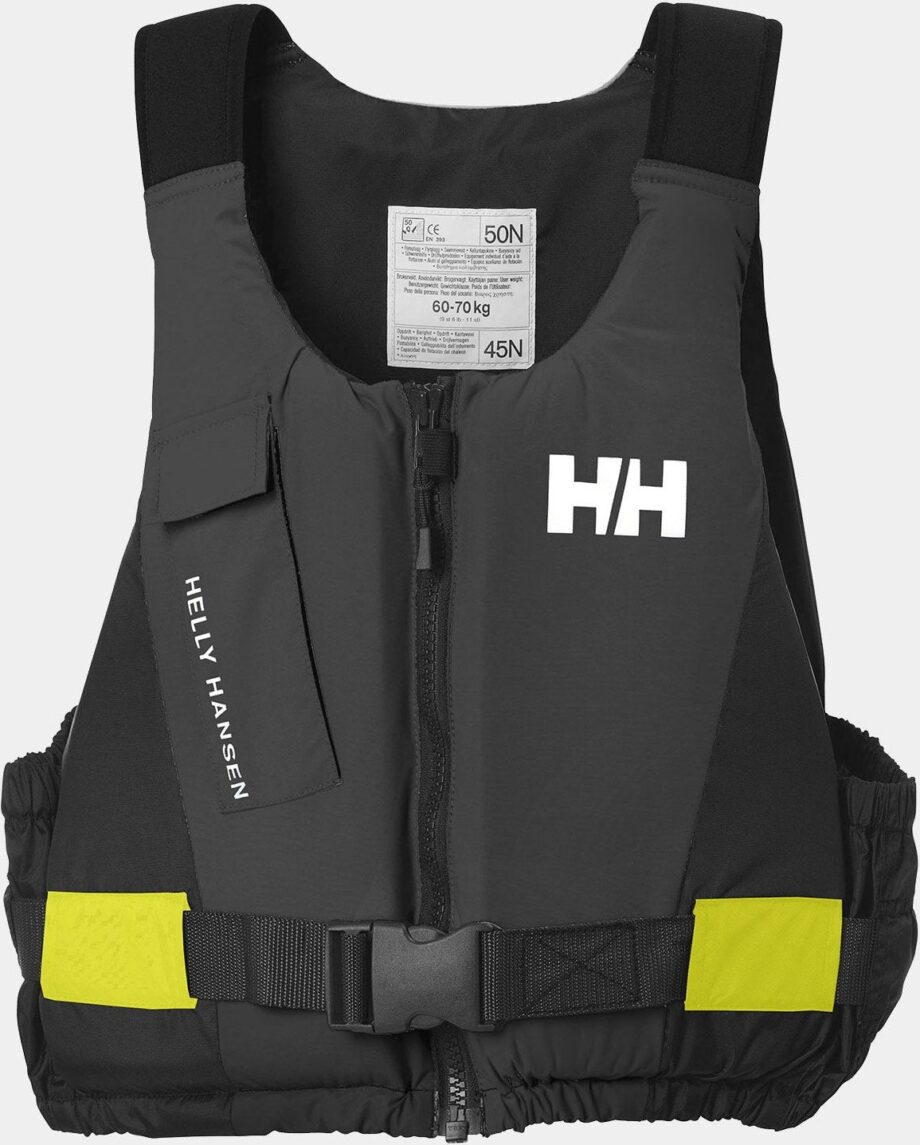 Helly Hansen Unisex Rider Lättviktig Flytväst Grå 70/90KG