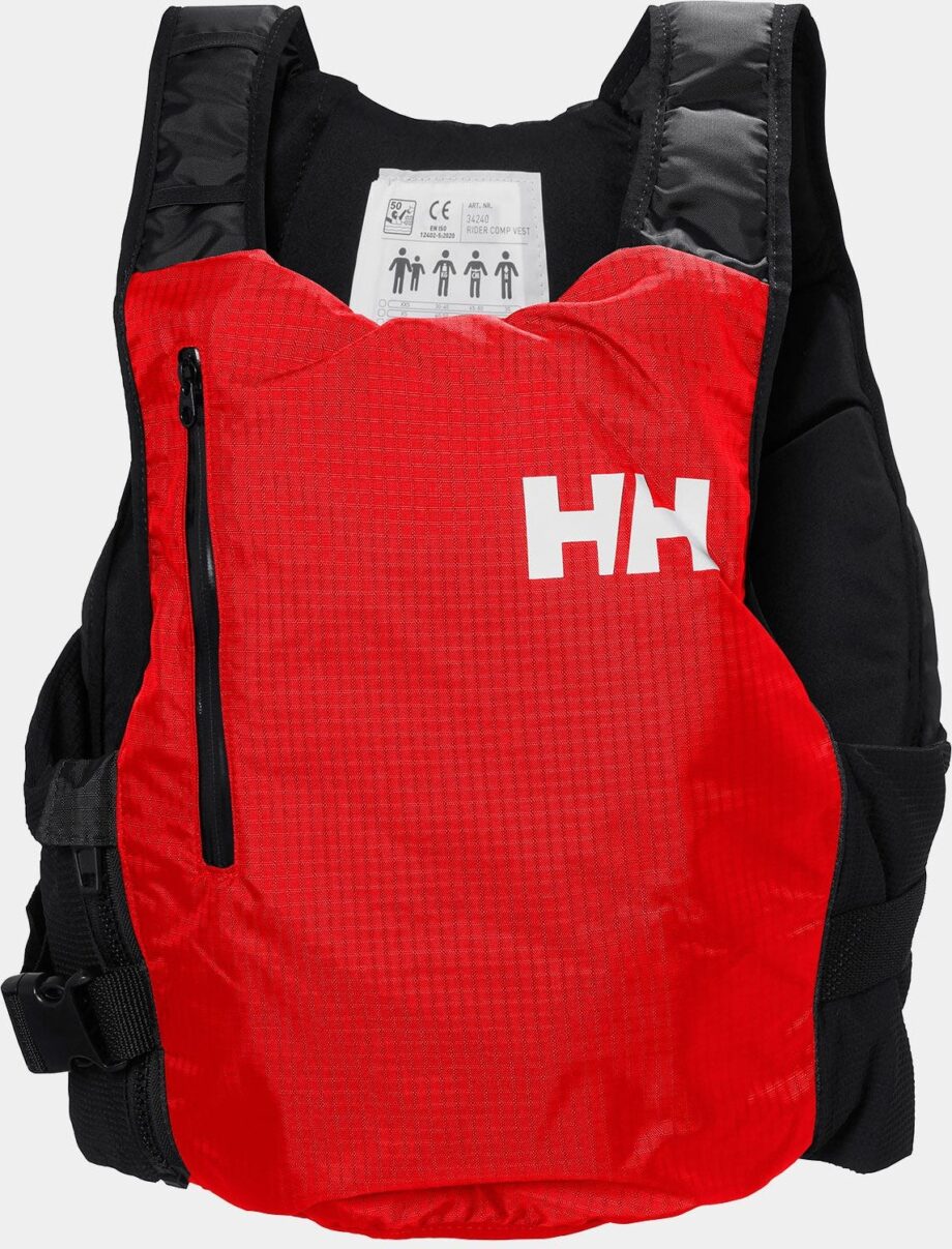 Helly Hansen Rider Foil Race Flytväst Röd 90+KG