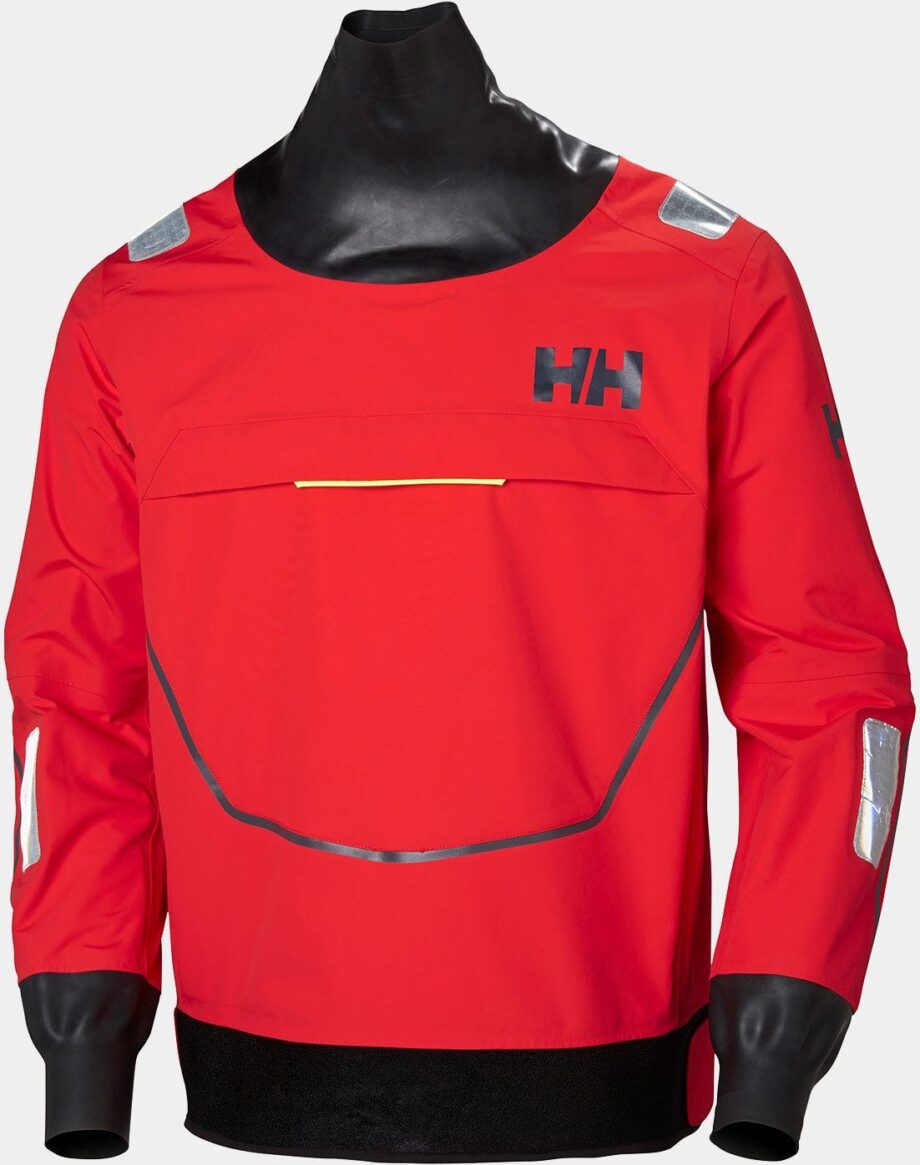 Helly Hansen Herr Ægir Race Offshore Smock Light Överdel Röd XL