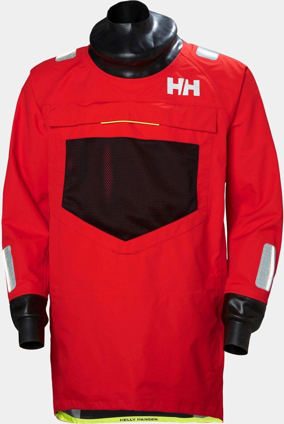 Helly Hansen Herr Ægir Ocean Andningsbar Smocköverdel Röd XL