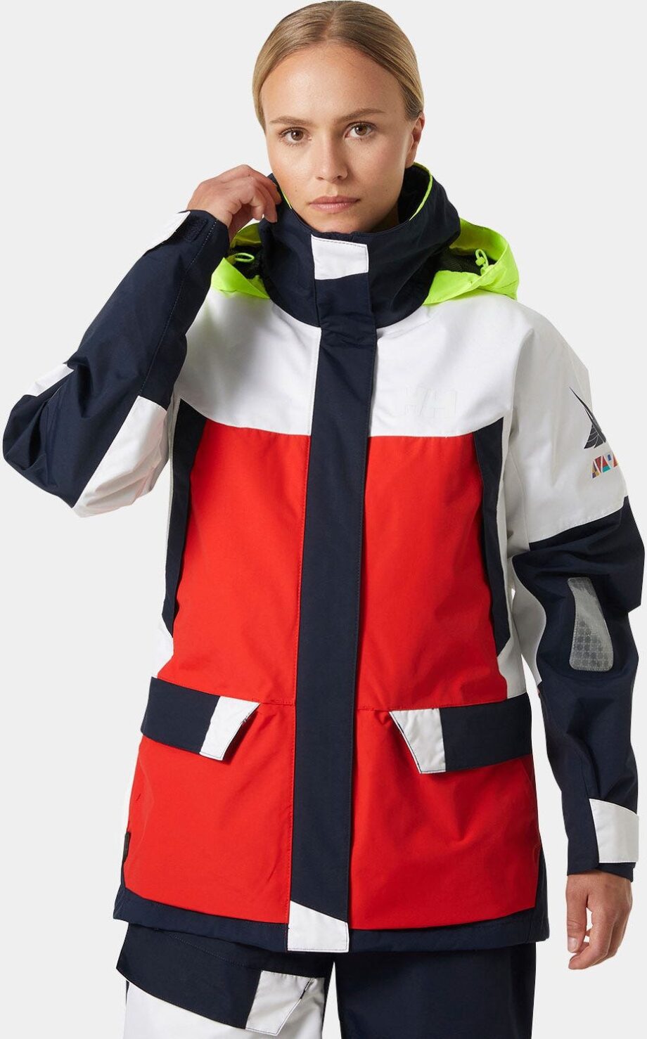 Helly Hansen Dam Newport Coastal Seglarjacka Röd XS