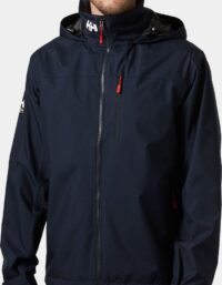 Helly Hansen Herr Crew Seglarjacka Med Huva 2.0 Marinblå XL