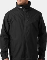 Helly Hansen Herr Crew Mellanlager Seglarjacka M Huva 2.0 Svart XL