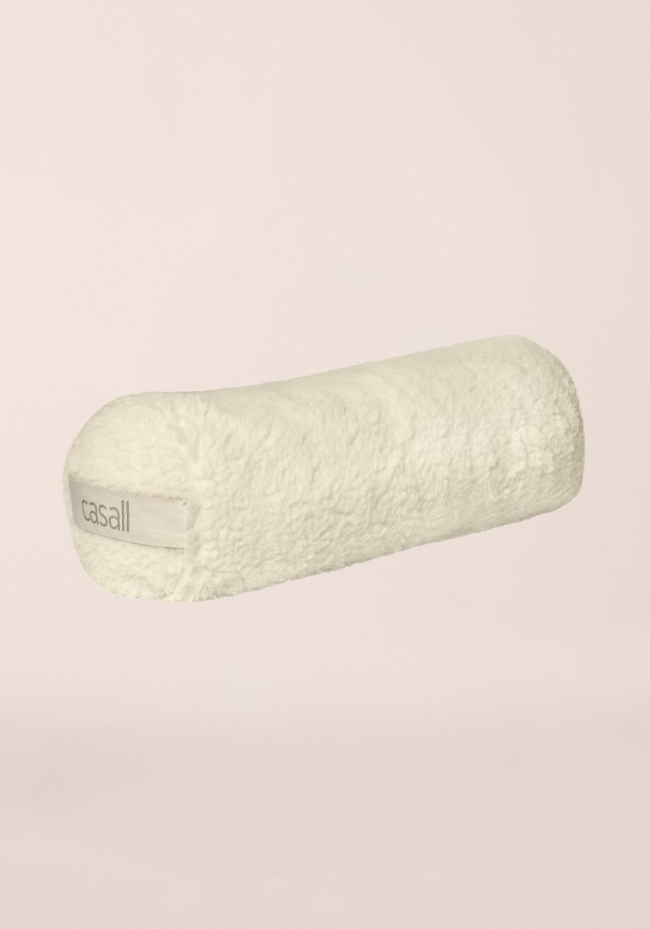 Casall Yoga Bolster Pillow Wool - Offwhite