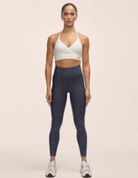 Casall Graphic High Waist Tights - Core Blue