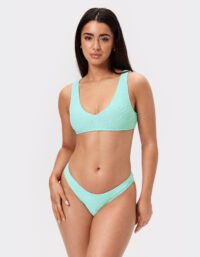 Stronger - Textured Cheeky Bikini Bottom