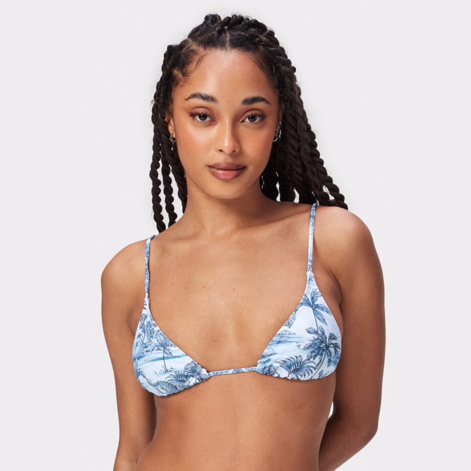 Stronger - Triangle Bikini Top