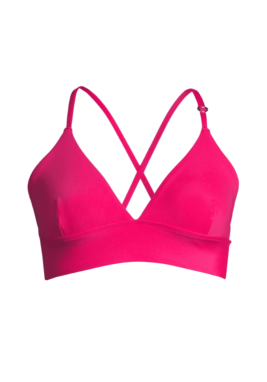 Casall Iconic Bikini Top - Lt Vivid Pink