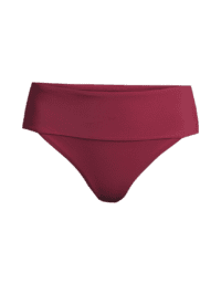 Casall Iconic High Waist Bikini Brief - Dk Moving Red