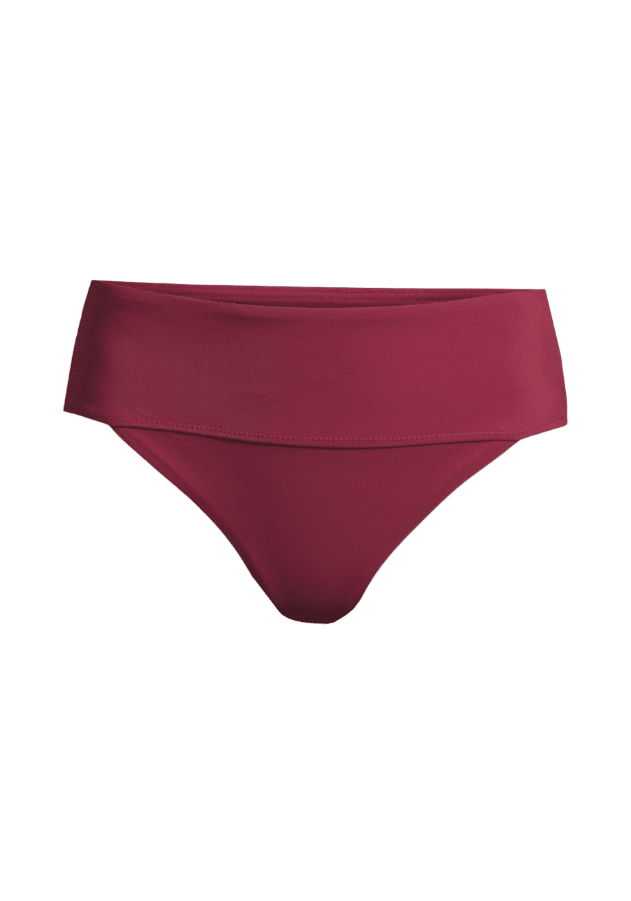 Casall Iconic High Waist Bikini Brief - Dk Moving Red