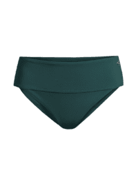 Casall Iconic High Waist Bikini Brief - Dk Turning Green