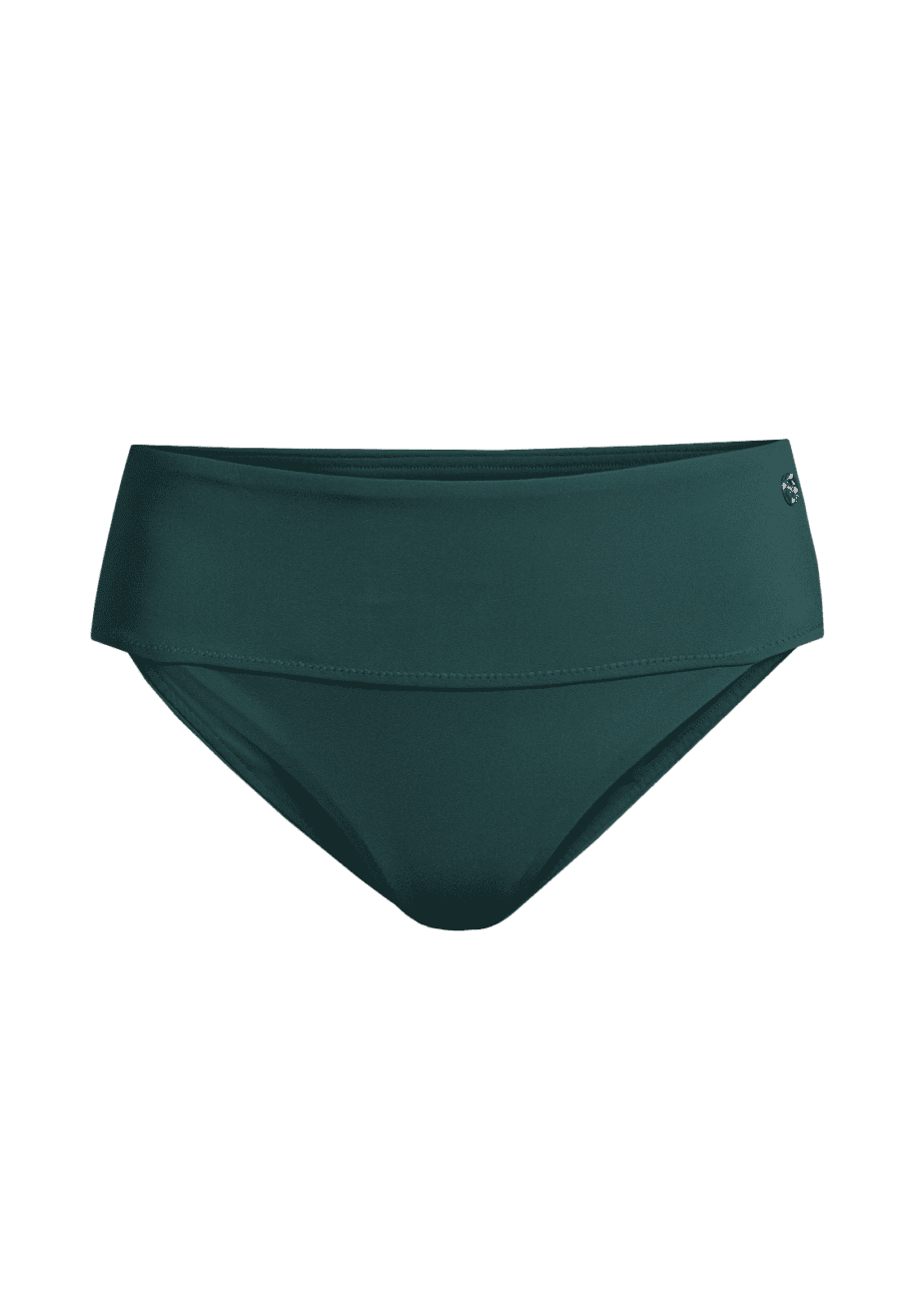 Casall Iconic High Waist Bikini Brief - Dk Turning Green