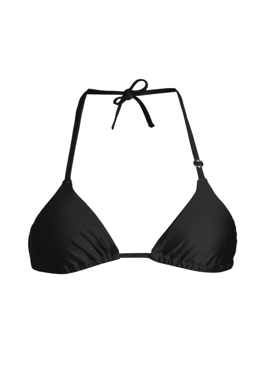 Casall Triangle Bikini Top - Black