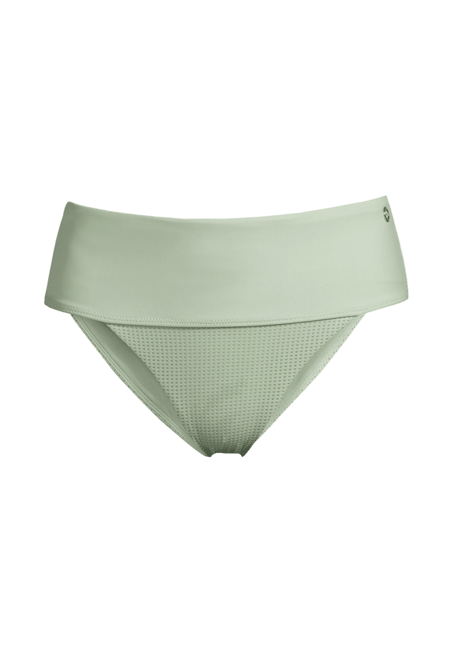 Casall Iconic High Waist Bikini Bottoms - Calming Green