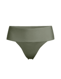 Casall Iconic High Waist Bikini Bottoms - Northern Green