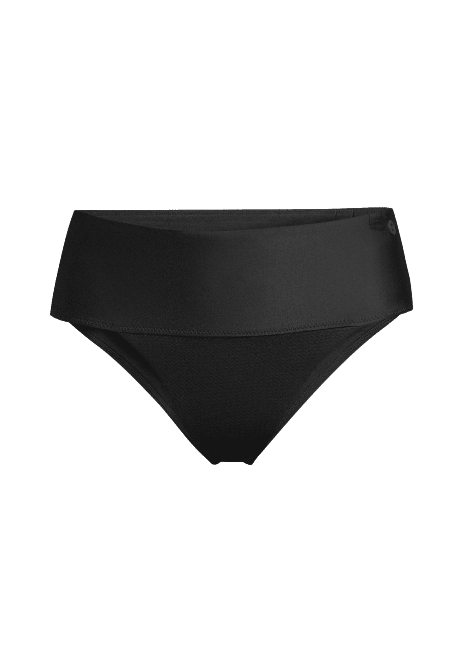 Casall Iconic High Waist Bikini Bottoms - Black