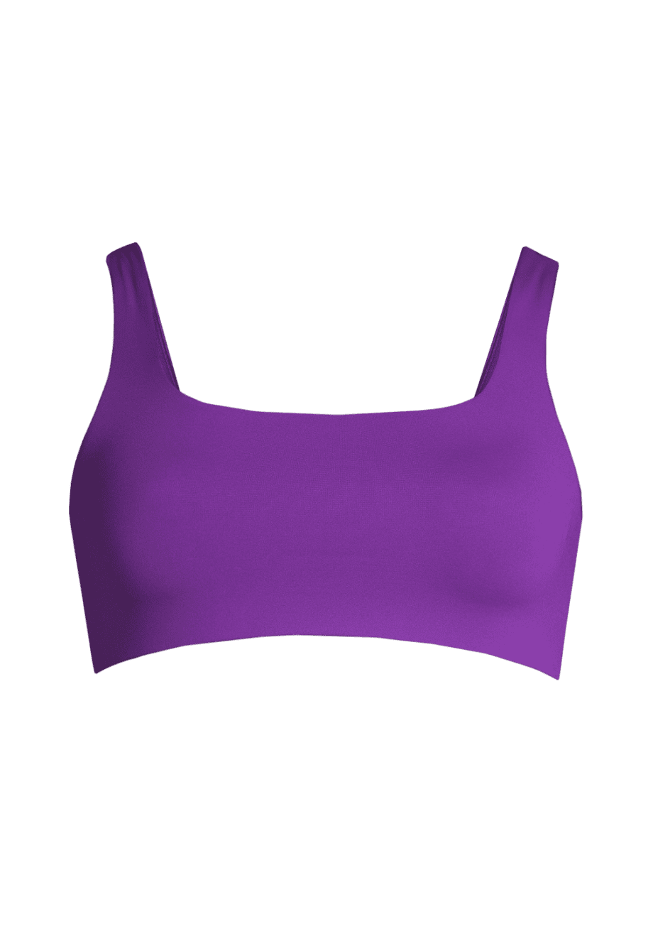Casall Square Neck Bikini Top - Liberty Lilac