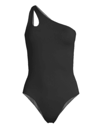 Casall One Shoulder Swimsuit - Black