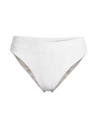 Casall High Waist Rib Bikini Brief - White