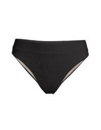 Casall High Waist Rib Bikini Brief - Black