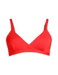 Casall Overlap Bikini Top - Summer Red
