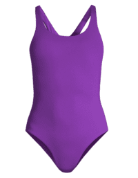 Casall Deep Racerback Swimsuit - Liberty Lilac