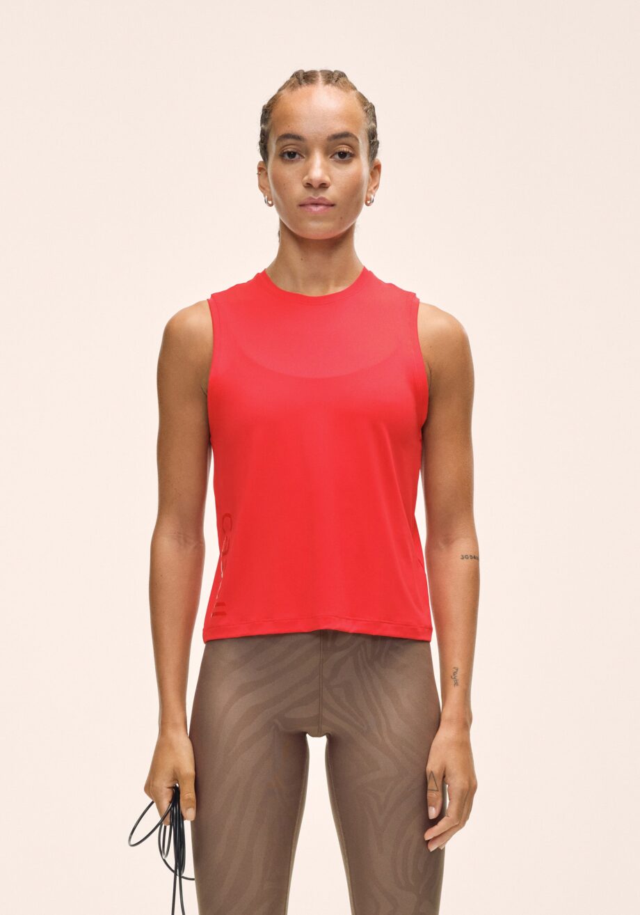 Casall Graphic Tank - Bold Red