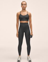 Casall Heat Printed High Waist Tights - Zebra Black