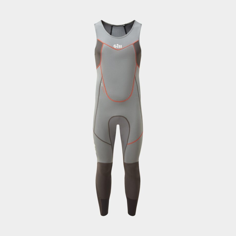 Våtdräkt Gill ZenLite Skiff Suit 2 mm Steel Grey, herr, Small