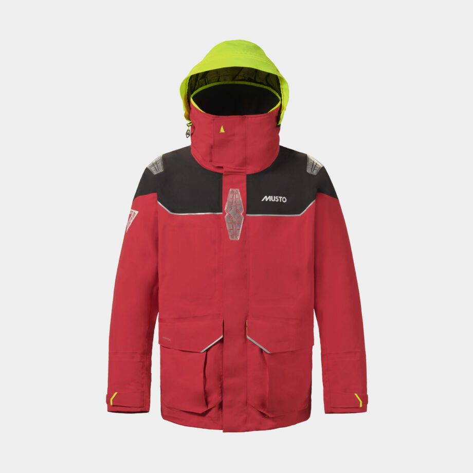 Seglarjacka Musto BR3 Pertex Offshore, True Red, herr, XX-Large