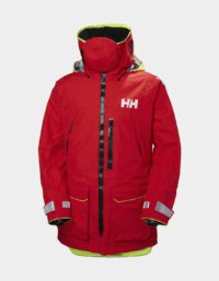 Seglarjacka Helly Hansen Ægir Ocean, Alert Red, herr, X-Large