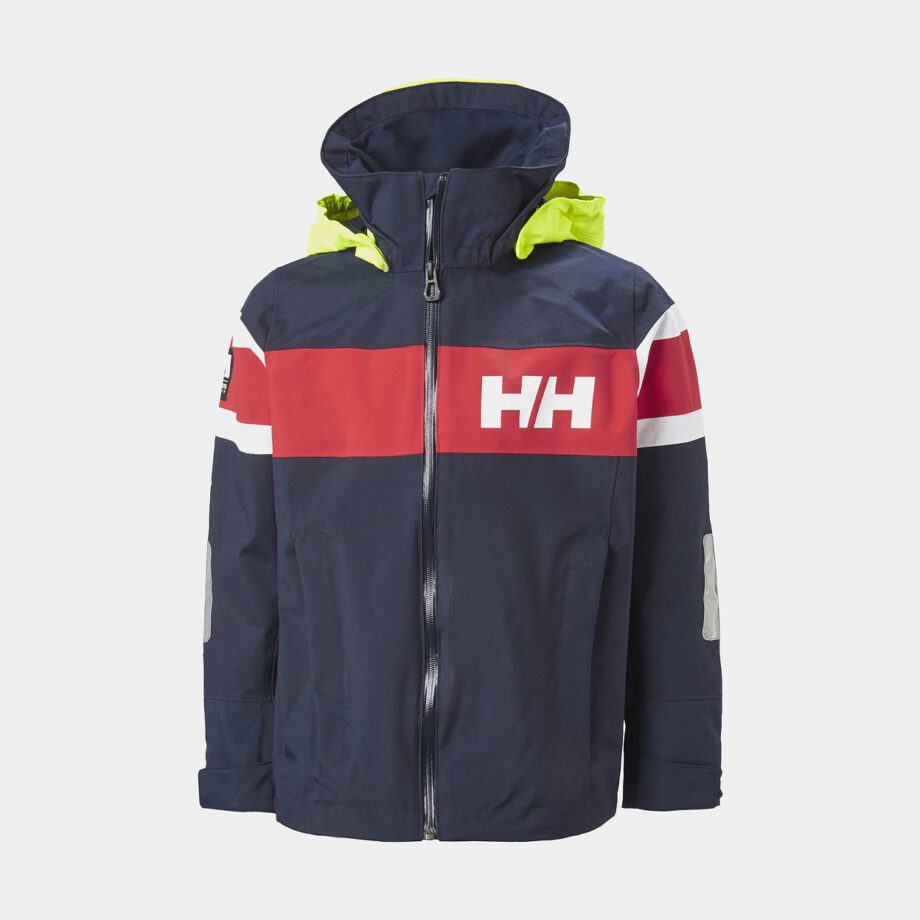 Seglarjacka Helly Hansen JR Salt 2, Navy, barn & junior, 176 cl (16 år)