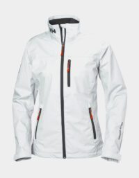 Seglarjacka Helly Hansen Crew Midlayer, White, dam, X-Small