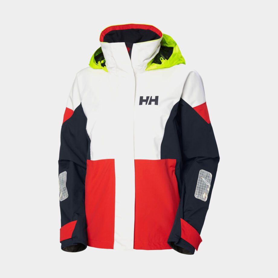 Seglarjacka Helly Hansen Newport Regatta, Alert Red, dam, X-Large