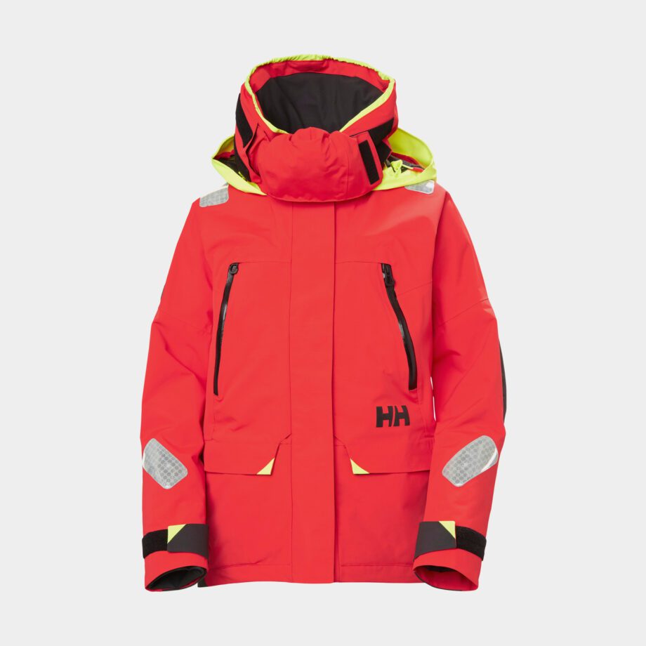 Seglarjacka Helly Hansen Skagen Offshore, Alert Red, dam, X-Small