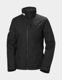 Seglarjacka Helly Hansen Crew Midlayer 2, Black, dam, Large