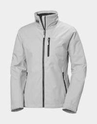 Seglarjacka Helly Hansen Crew Midlayer 2, Grey Fog, dam, Medium
