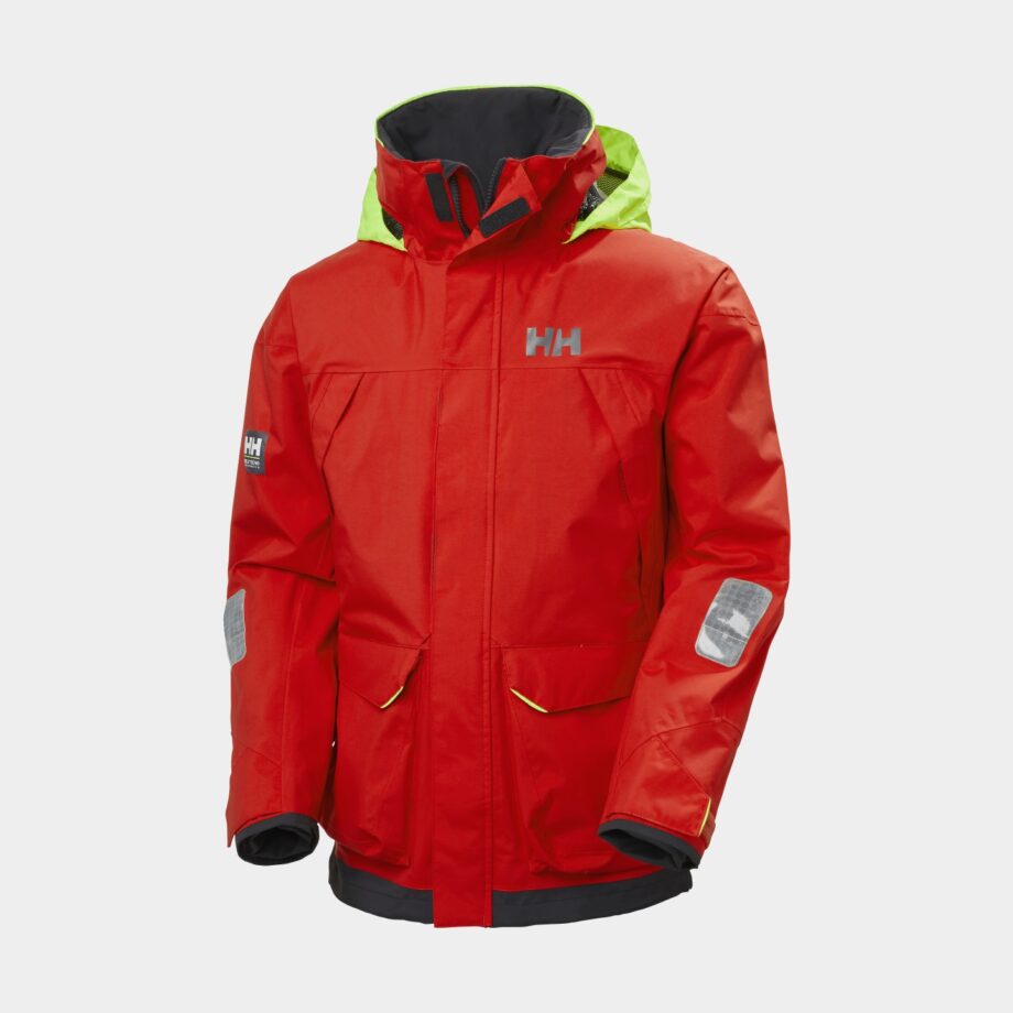 Seglarjacka Helly Hansen Pier 3.0 Coastal, Alert Red, herr, XX-Large