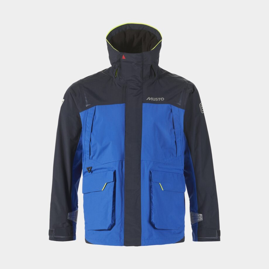 Seglarjacka Musto BR1 Channel, Aruba Blue / Navy, herr, Large