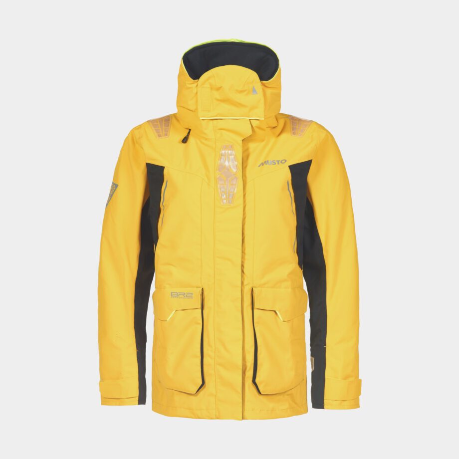 Seglarjacka Musto BR2 Offshore 2.0, Gold, dam, X-Large (UK 16)