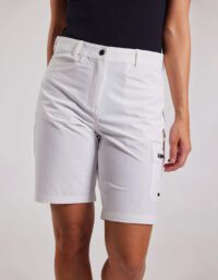 Seglarshorts Sebago Performance Midi Shorts, White, dam, XX-Large
