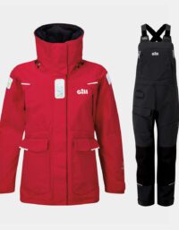 Seglarställ Gill OS2 Offshore Red + Graphite, dam, EU 44 (UK 18)