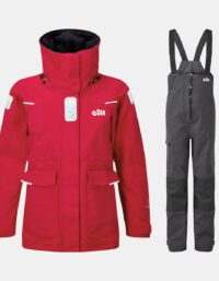 Seglarställ Gill OS2 Offshore Red + OS3 Coastal Graphite, dam, EU 42 (UK 16)
