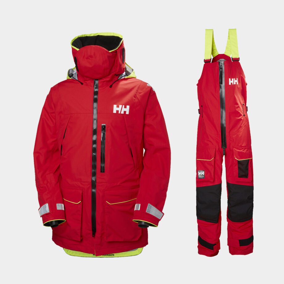 Seglarställ Helly Hansen Ægir Ocean, Alert Red, herr, X-Large