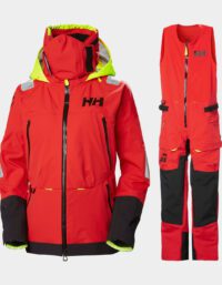 Seglarställ Helly Hansen Ægir Race 2.0, Alert Red, dam, Large