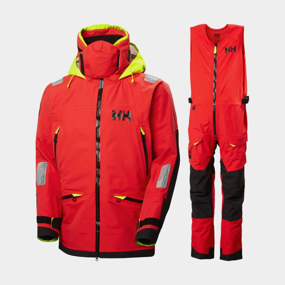 Seglarställ Helly Hansen Ægir Race 2.0, Alert Red, herr, Large