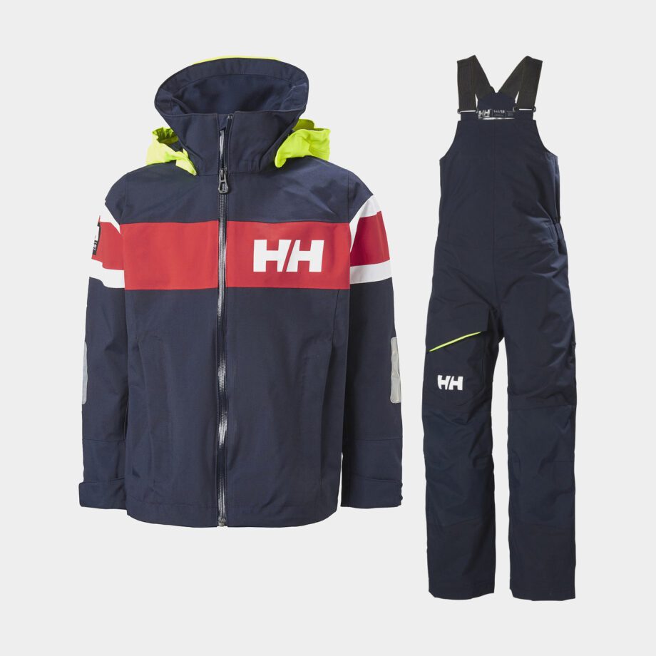 Seglarställ Helly Hansen JR Salt, Navy, barn & junior, 140 cl (10 år)