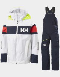 Seglarställ Helly Hansen JR Salt, White + Navy, barn & junior, 140 cl (10 år)