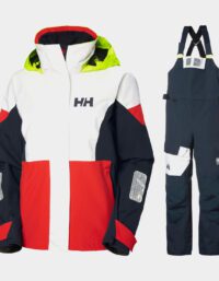 Seglarställ Helly Hansen Newport Regatta + Coastal, Alert Red + Navy, dam, X-Small